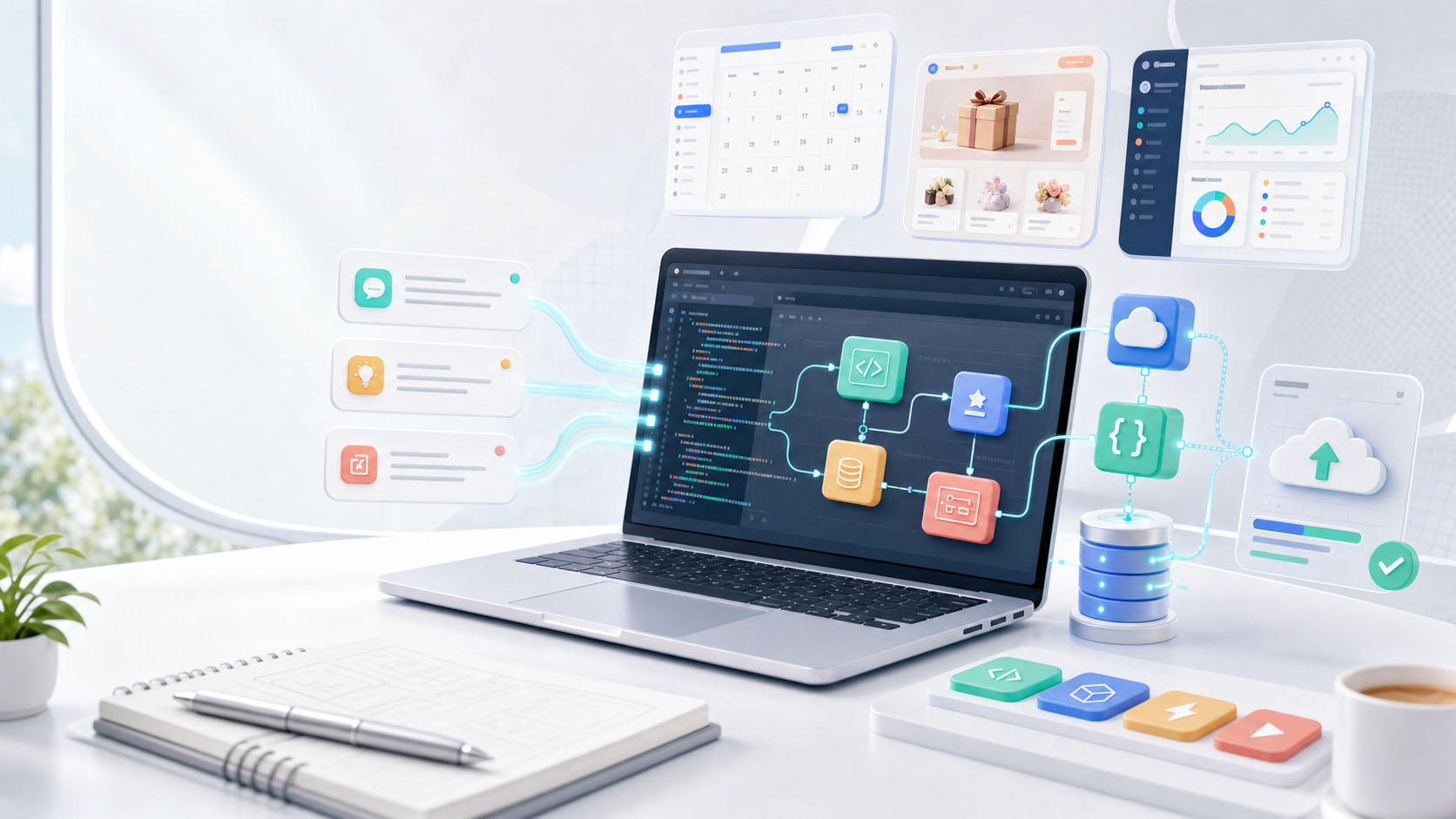 Vibe Coding AI编程工作台主视觉